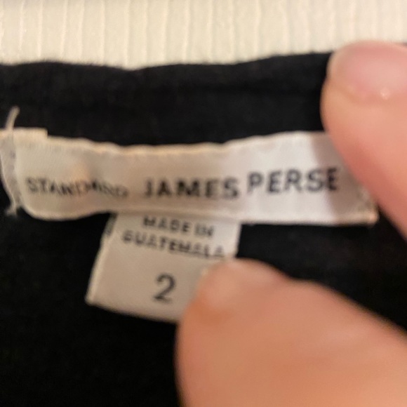 James Perse Black short sleeve T-shirt. Size Medium. EUC. - Picture 5 of 5